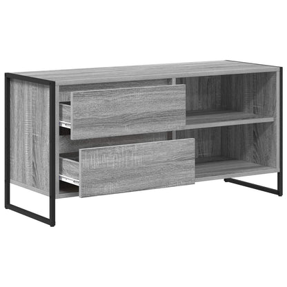 vidaXL TV-Schränk Graues Sonoma 100 x 36 x 49,5 cm Holzwerkstoff