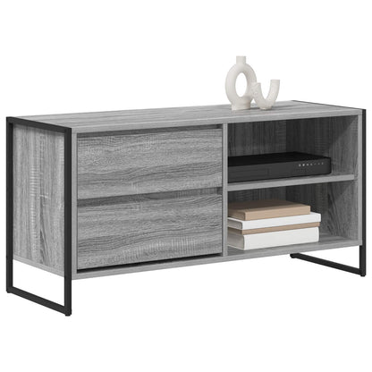 vidaXL TV-Schränk Graues Sonoma 100 x 36 x 49,5 cm Holzwerkstoff