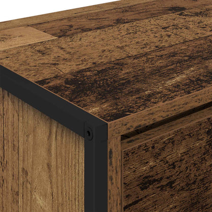 vidaXL TV-Schränk Altholz 100 x 36 x 49,5 cm Holzwerkstoff