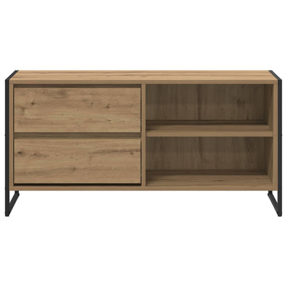 vidaXL TV-Schränk Kunsthandwerk Eiche 100 x 36 x 49,5 cm Holzwerkstoff