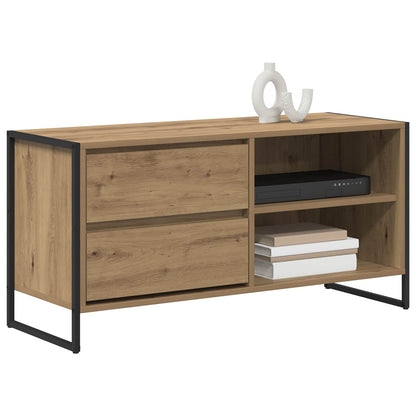vidaXL TV-Schränk Kunsthandwerk Eiche 100 x 36 x 49,5 cm Holzwerkstoff
