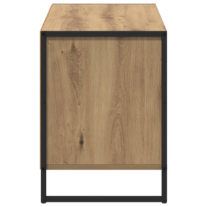 vidaXL TV-Schränk Kunsthandwerk Eiche 100 x 36 x 49,5 cm Holzwerkstoff