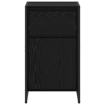 vidaXL Sideboard Schwarz Eichen-Optik 81 x 36 x 150.5 cm Holzwerkstoff