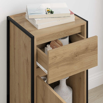 Sideboard Kunsthandwerk Eiche 81 x 36 x 150.5 cm Holzwerkstoff