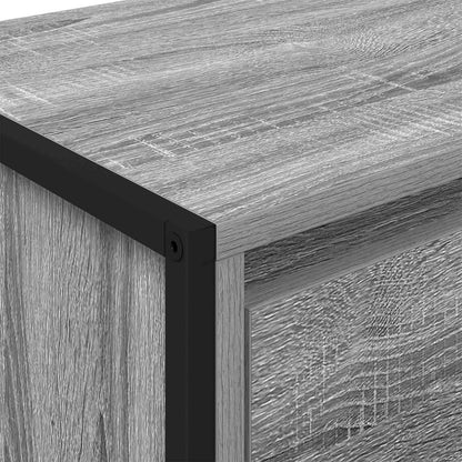 vidaXL Sideboard Graues Sonoma 43 x 36 x 75,5 cm Holzwerkstoff