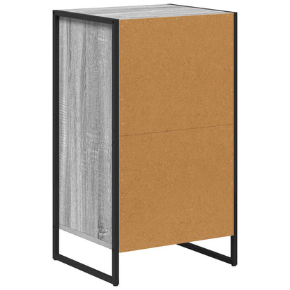 vidaXL Sideboard Graues Sonoma 43 x 36 x 75,5 cm Holzwerkstoff