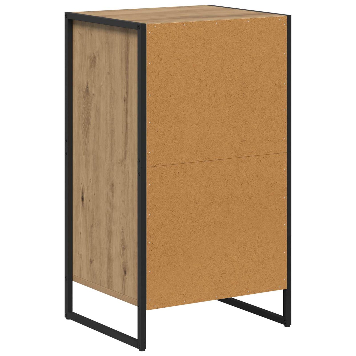 vidaXL Sideboard Kunsthandwerk Eiche 43 x 36 x 75,5 cm Holzwerkstoff