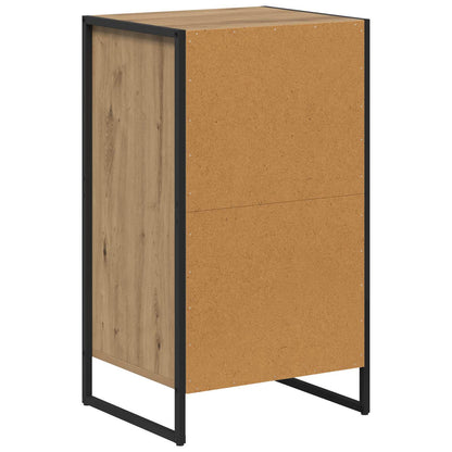 vidaXL Sideboard Kunsthandwerk Eiche 43 x 36 x 75,5 cm Holzwerkstoff