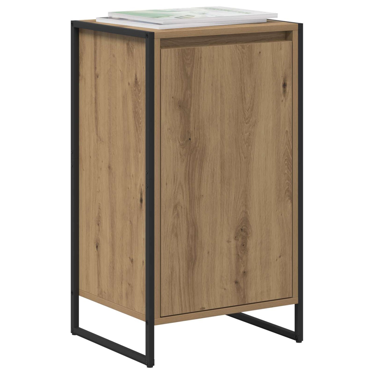 vidaXL Sideboard Kunsthandwerk Eiche 43 x 36 x 75,5 cm Holzwerkstoff