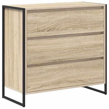 Sideboard mit Schubladen Sonoma 79 x 36 x 75.5 cm Holzwerkstoff