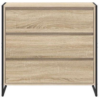 Sideboard mit Schubladen Sonoma 79 x 36 x 75.5 cm Holzwerkstoff