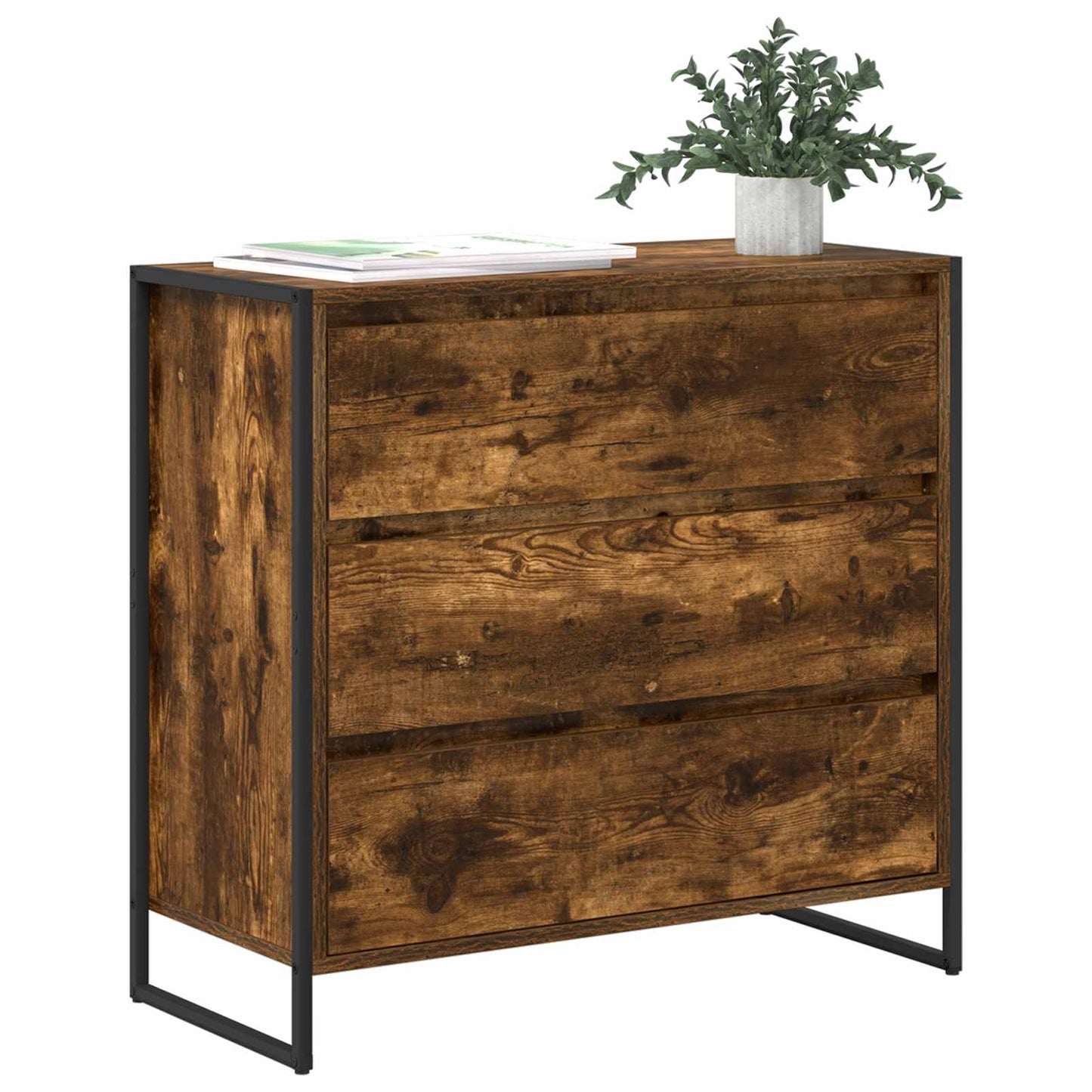 Sideboard Raucharbe 79 x 36 x 75.5 cm Holzwerkstoff