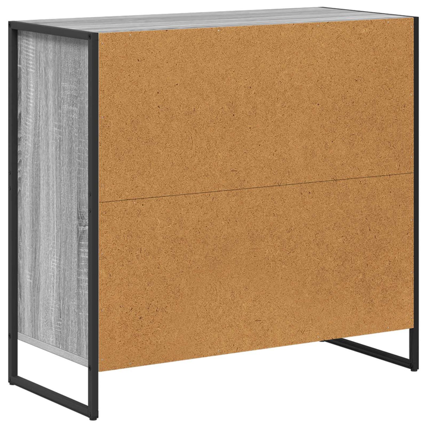 vidaXL Sideboard Graues Sonoma 79 x 36 x 75.5 cm Holzwerkstoff