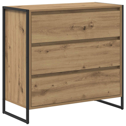 Sideboard Kunsthandwerk Eiche 79 x 36 x 75.5 cm Holzwerkstoff