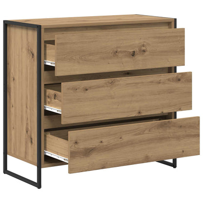 Sideboard Kunsthandwerk Eiche 79 x 36 x 75.5 cm Holzwerkstoff