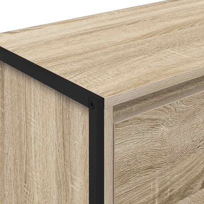 vidaXL Seitenschrank Sonoma 79 x 36 x 75 cm Holzwerkstoff