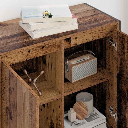 vidaXL Seitenschrank Altholz 79 x 36 x 75 cm Holzwerkstoff