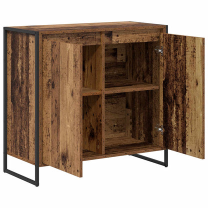 vidaXL Seitenschrank Altholz 79 x 36 x 75 cm Holzwerkstoff