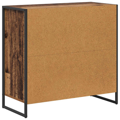 vidaXL Seitenschrank Altholz 79 x 36 x 75 cm Holzwerkstoff
