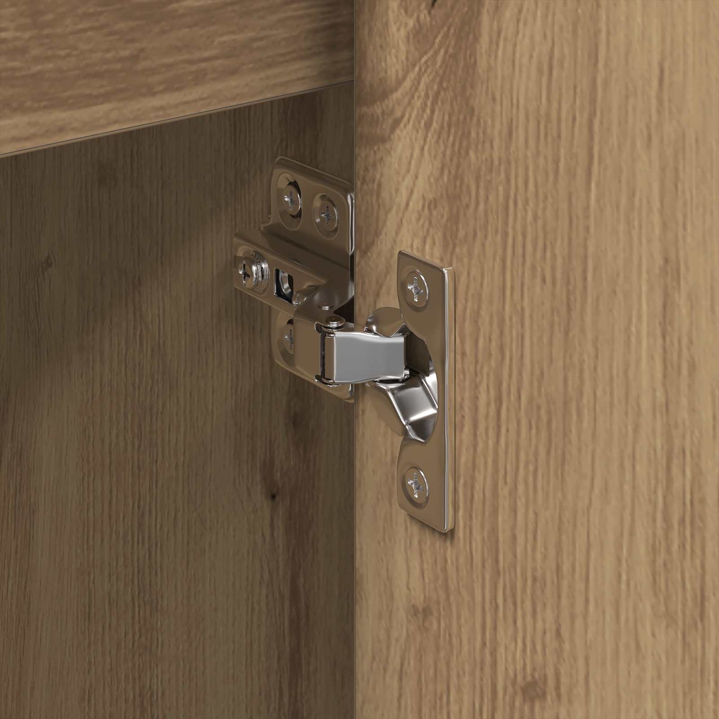 vidaXL Seitenschrank Kunsthandwerk Eiche 79 x 36 x 75 cm Holzwerkstoff