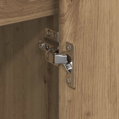 vidaXL Seitenschrank Kunsthandwerk Eiche 79 x 36 x 75 cm Holzwerkstoff