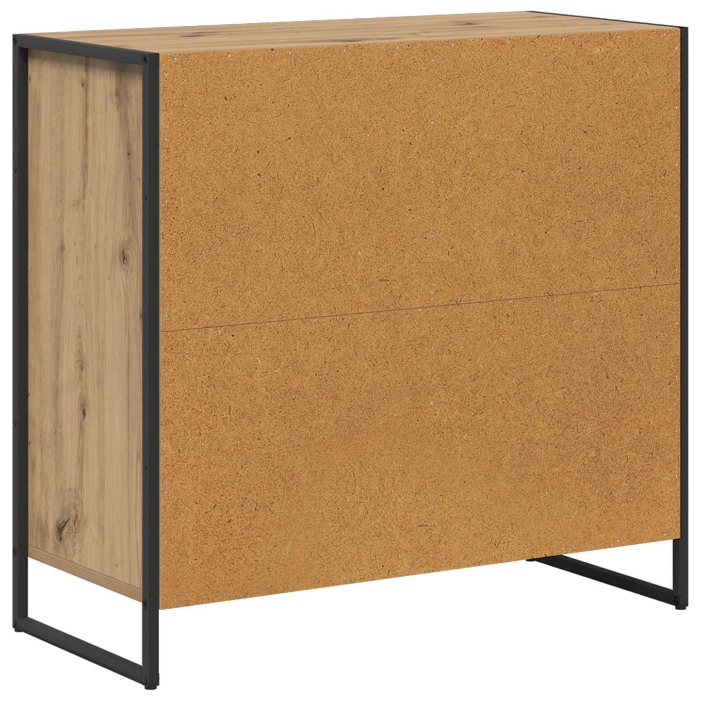 vidaXL Seitenschrank Kunsthandwerk Eiche 79 x 36 x 75 cm Holzwerkstoff