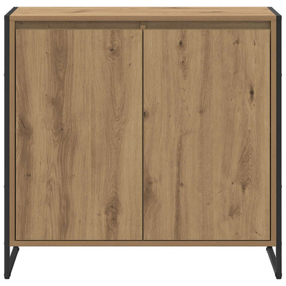 vidaXL Seitenschrank Kunsthandwerk Eiche 79 x 36 x 75 cm Holzwerkstoff