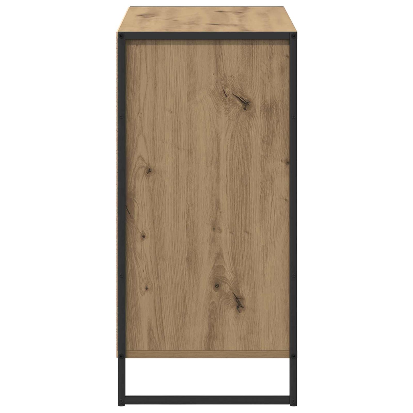 vidaXL Seitenschrank Kunsthandwerk Eiche 79 x 36 x 75 cm Holzwerkstoff