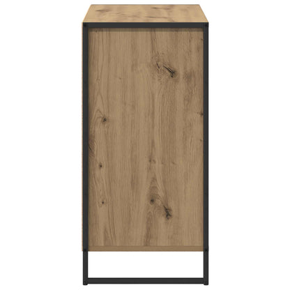 vidaXL Seitenschrank Kunsthandwerk Eiche 79 x 36 x 75 cm Holzwerkstoff
