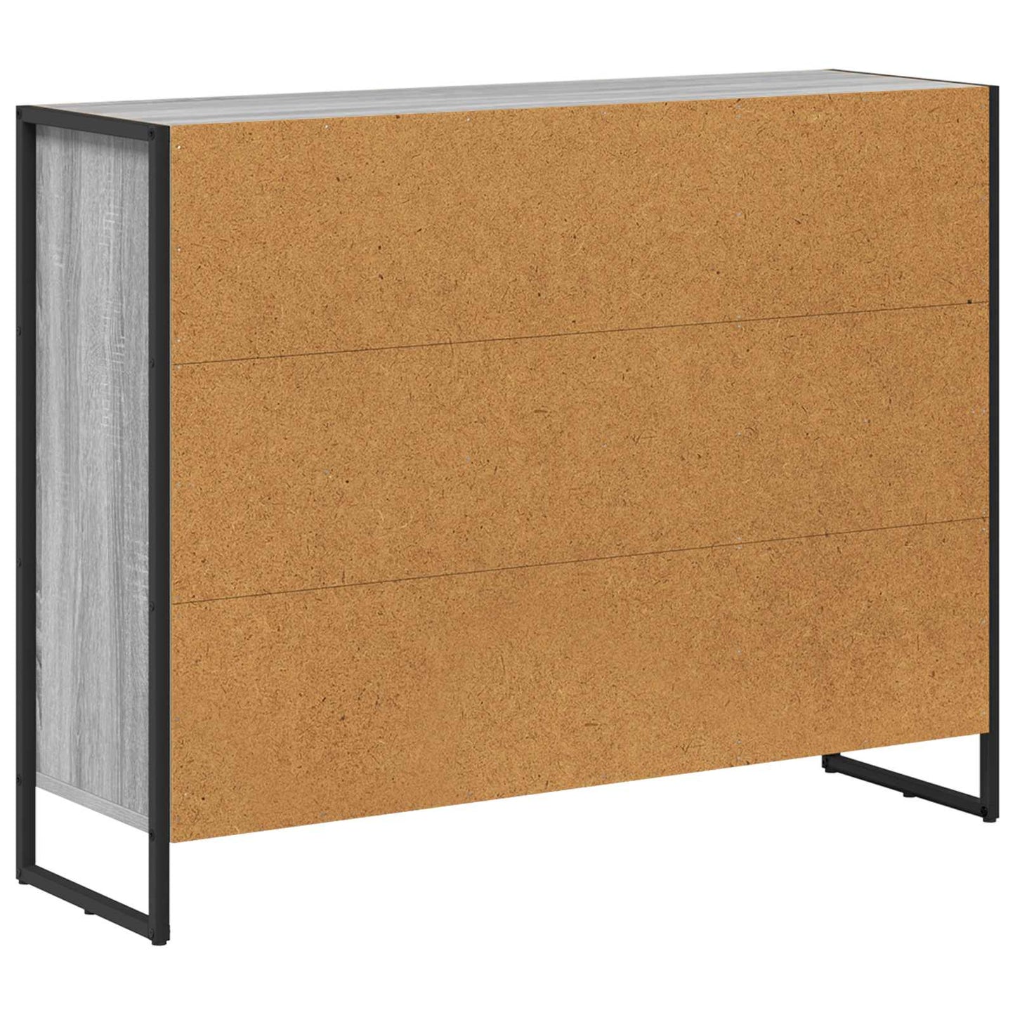 vidaXL Seitenschrank Graues Sonoma 96,5 x 30 x 75 cm Holzwerkstoff