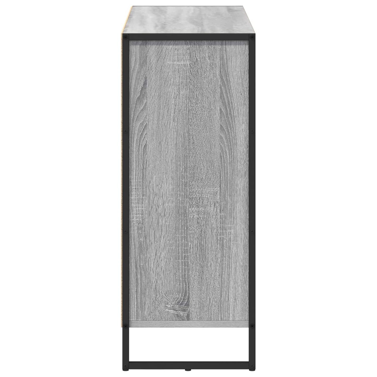 vidaXL Seitenschrank Graues Sonoma 96,5 x 30 x 75 cm Holzwerkstoff