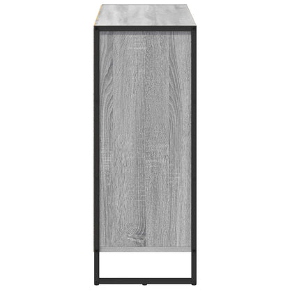 vidaXL Seitenschrank Graues Sonoma 96,5 x 30 x 75 cm Holzwerkstoff