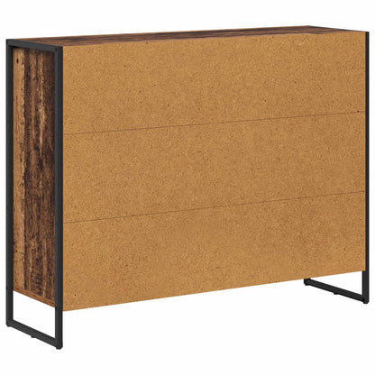 Seitenschrank Altholz 96,5 x 30 x 75 cm Holzwerkstoff