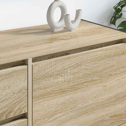 vidaXL TV-Schränk Sonoma 100 x 36 x 49.5 cm Holzwerkstoff
