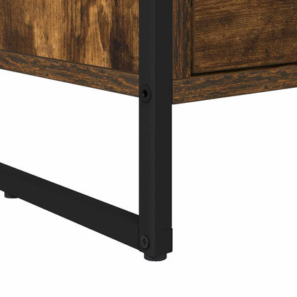 vidaXL TV-Schränk Raucharbe 100 x 36 x 49.5 cm Holzwerkstoff