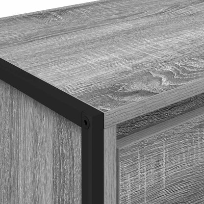 vidaXL TV-Schränk Graues Sonoma 100 x 36 x 49.5 cm Holzwerkstoff