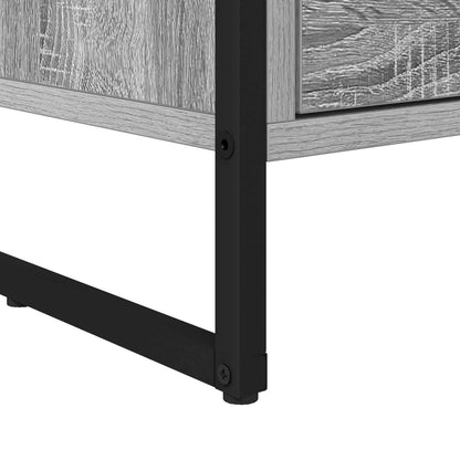 vidaXL TV-Schränk Graues Sonoma 100 x 36 x 49.5 cm Holzwerkstoff