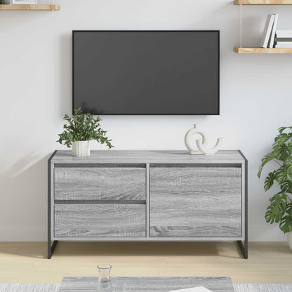 vidaXL TV-Schränk Graues Sonoma 100 x 36 x 49.5 cm Holzwerkstoff