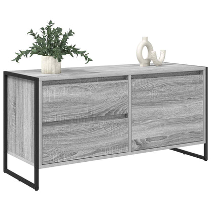 vidaXL TV-Schränk Graues Sonoma 100 x 36 x 49.5 cm Holzwerkstoff