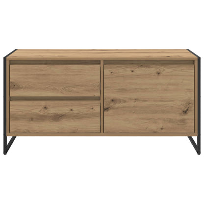 vidaXL TV-Schränk Kunsthandwerk Eiche 100 x 36 x 49.5 cm Holzwerkstoff
