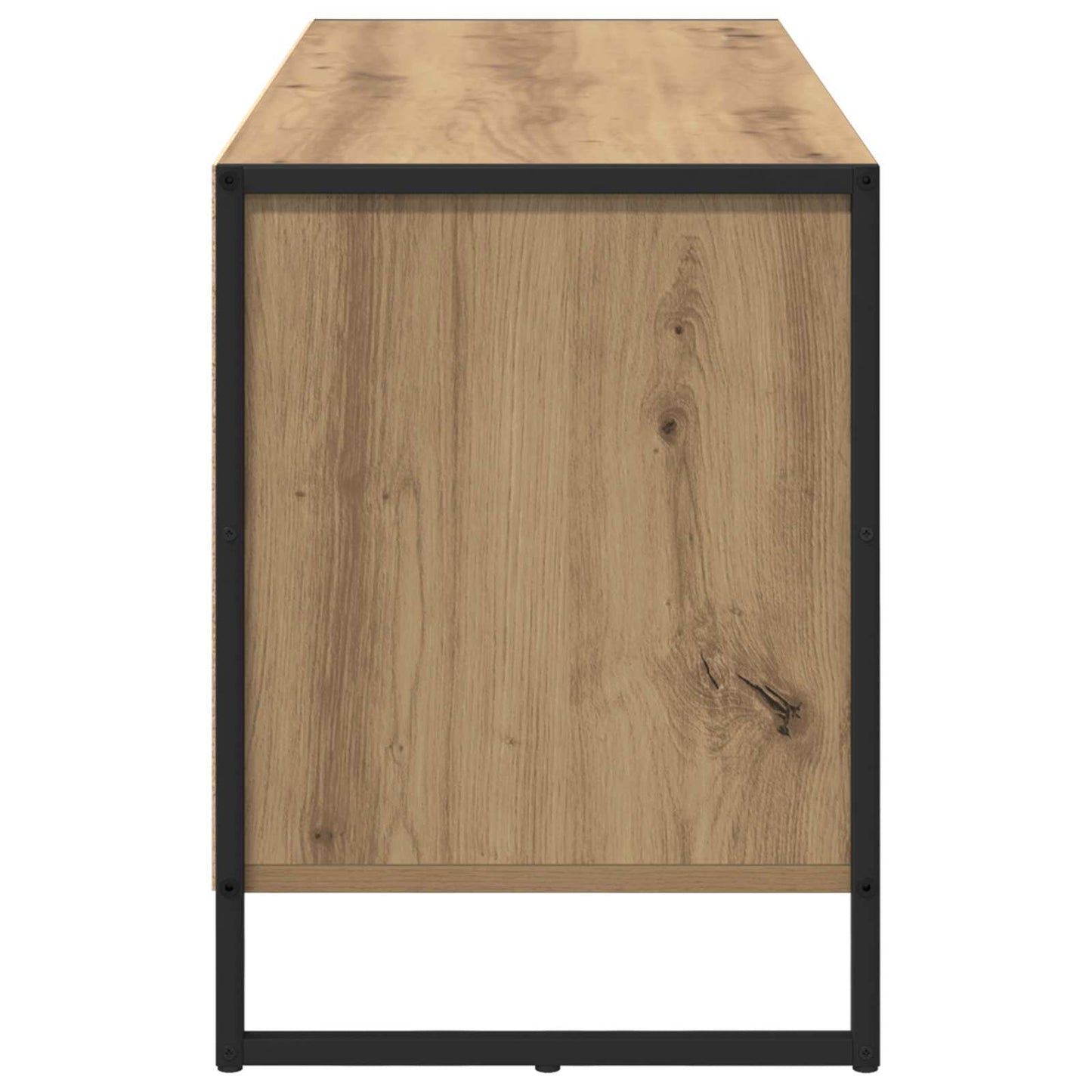 vidaXL TV-Schränk Kunsthandwerk Eiche 100 x 36 x 49.5 cm Holzwerkstoff