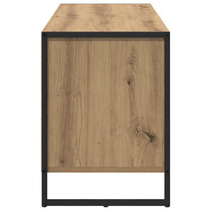 vidaXL TV-Schränk Kunsthandwerk Eiche 100 x 36 x 49.5 cm Holzwerkstoff