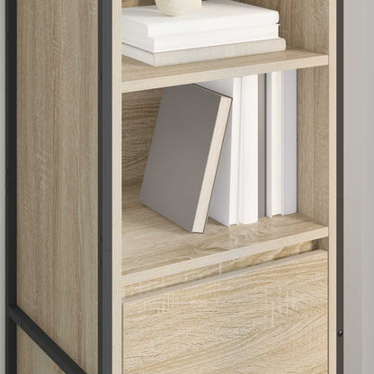 vidaXL Bücherregal Sonoma 43 x 36 x 150,5 cm Holzwerkstoff