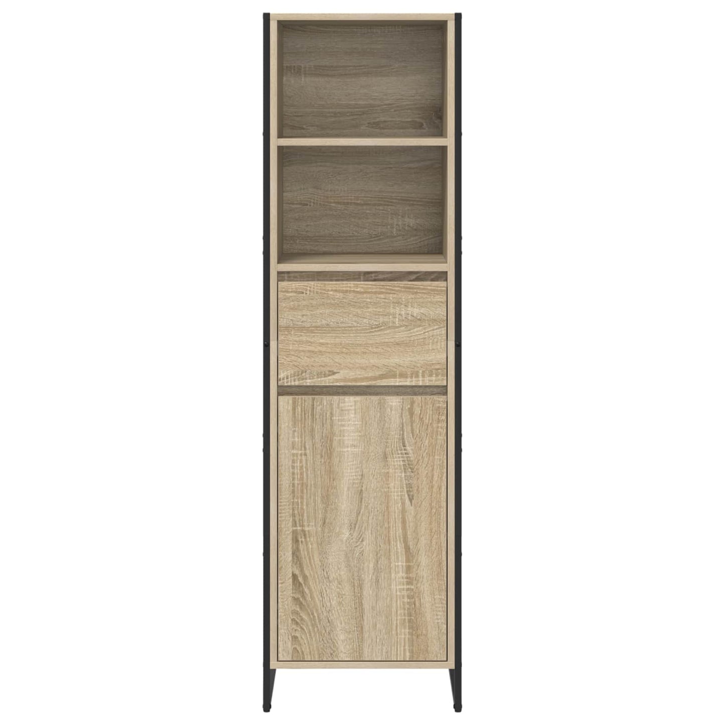 vidaXL Bücherregal Sonoma 43 x 36 x 150,5 cm Holzwerkstoff