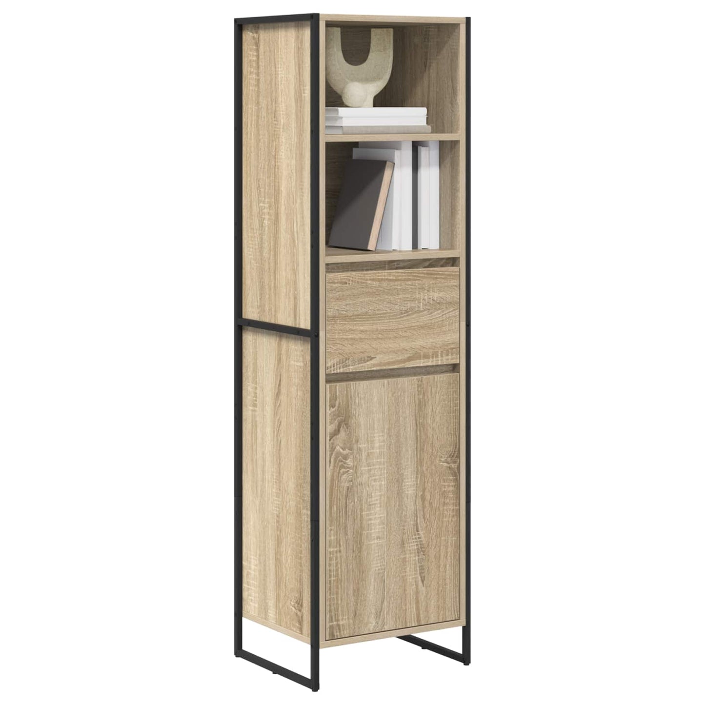 vidaXL Bücherregal Sonoma 43 x 36 x 150,5 cm Holzwerkstoff