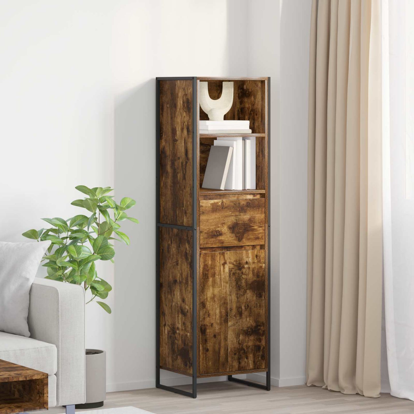 Bücherregal Raucharbe 43 x 36 x 150,5 cm Holzwerkstoff