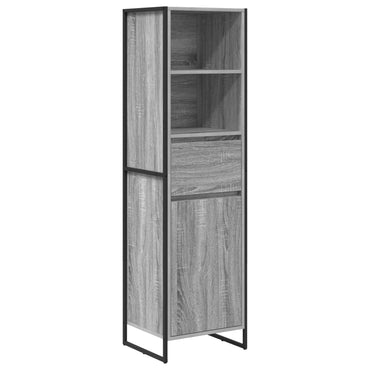 vidaXL Bücherregal Graues Sonoma 43 x 36 x 150,5 cm Holzwerkstoff