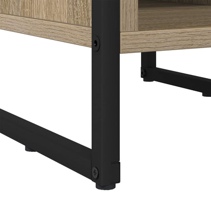 vidaXL Nachttisch Sonoma 39,5 x 30 x 50 cm Holzwerkstoff