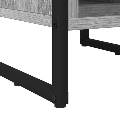 vidaXL Nachttisch 2 pcs Graues Sonoma 39,5 x 30 x 50 cm Holzwerkstoff