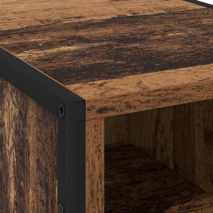 vidaXL Nachttisch Altholz 39,5 x 30 x 50 cm Holzwerkstoff